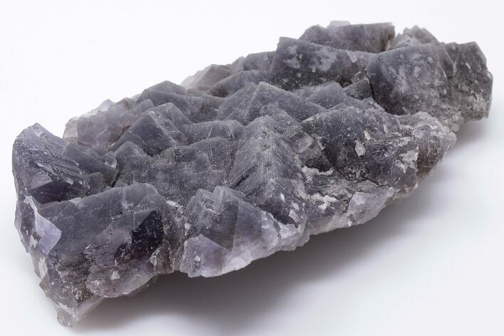 Purple, Cubic Fluorite Crystal Cluster - Pakistan #197011